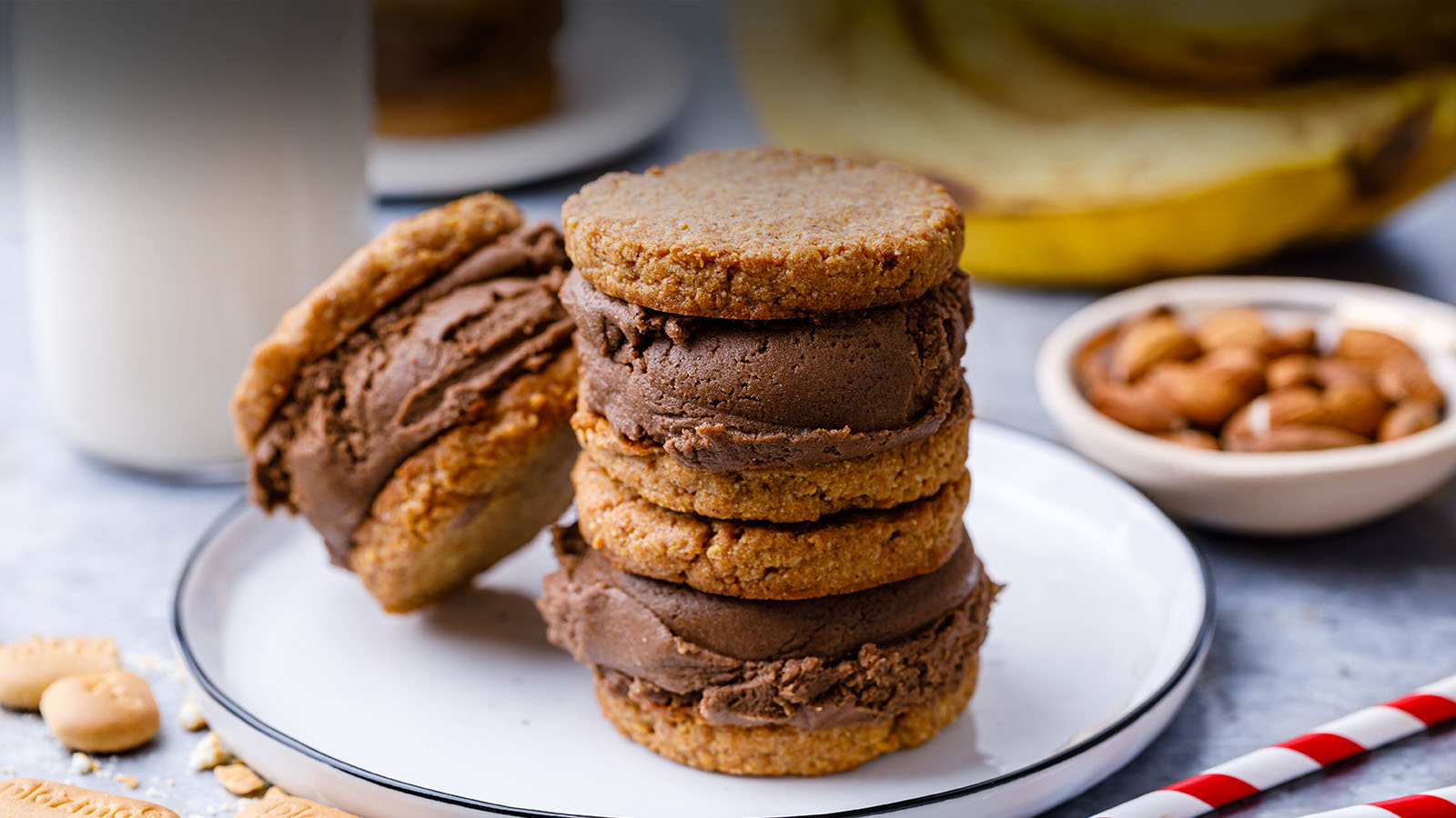 Čokoladni sladoled sendviči